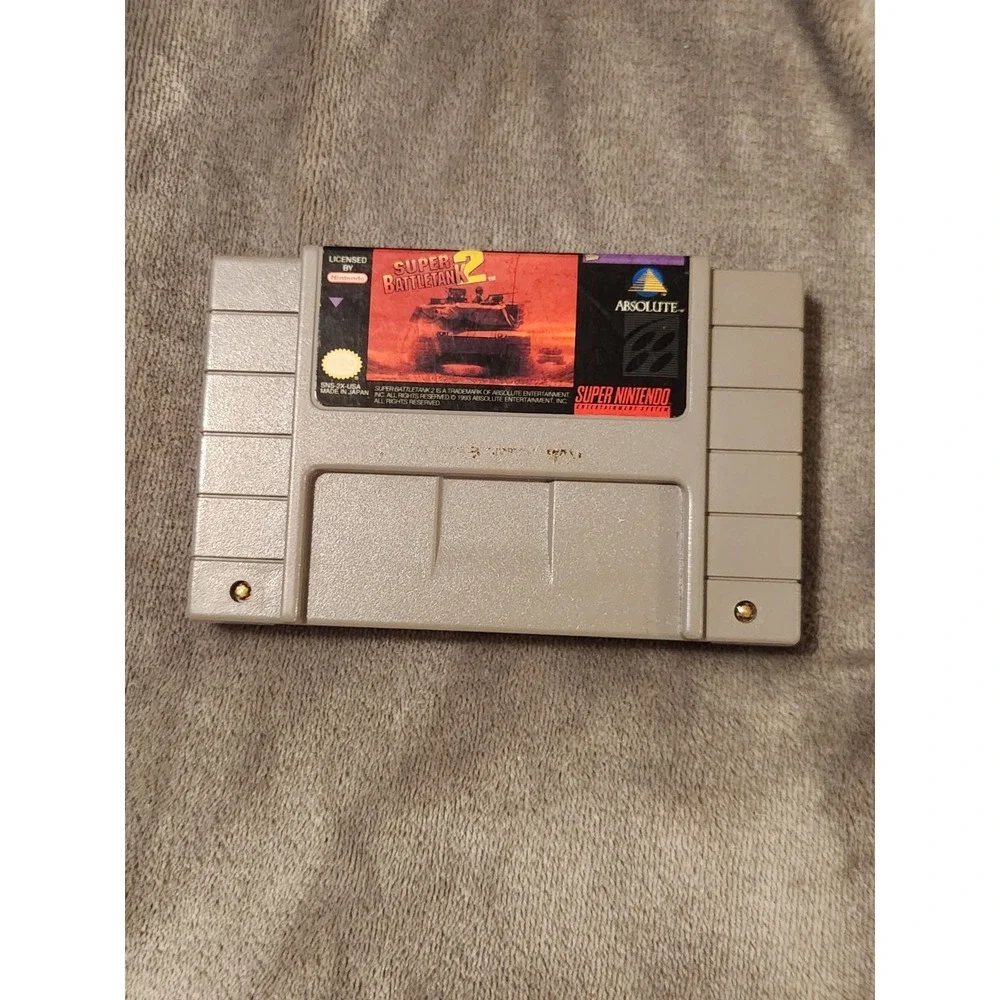 SUPER BATTLETANK 2 Super Nintendo SNES